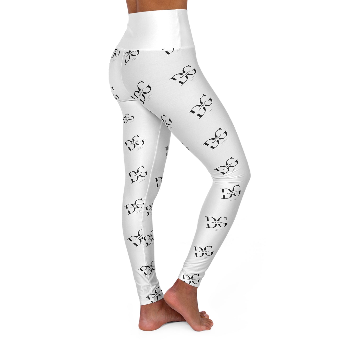 Stylish High Waisted Yoga Leggings, Trendy Workout Leggings, Fitness Apparel, Activewear, Athleisure Pants, Gift for Yoga Lovers