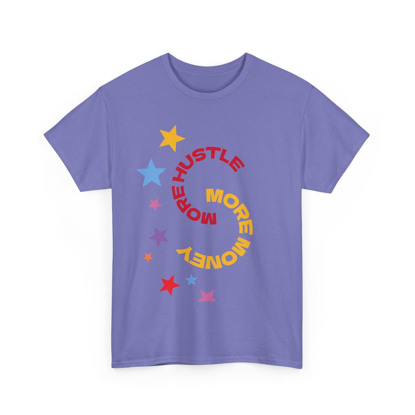 Supreme Hustle Tee for Dreamers, Unisex Heavy Cotton T-Shirt, Inspirational Gift, Career Goals, Fun Gift Idea, Everyday Wear