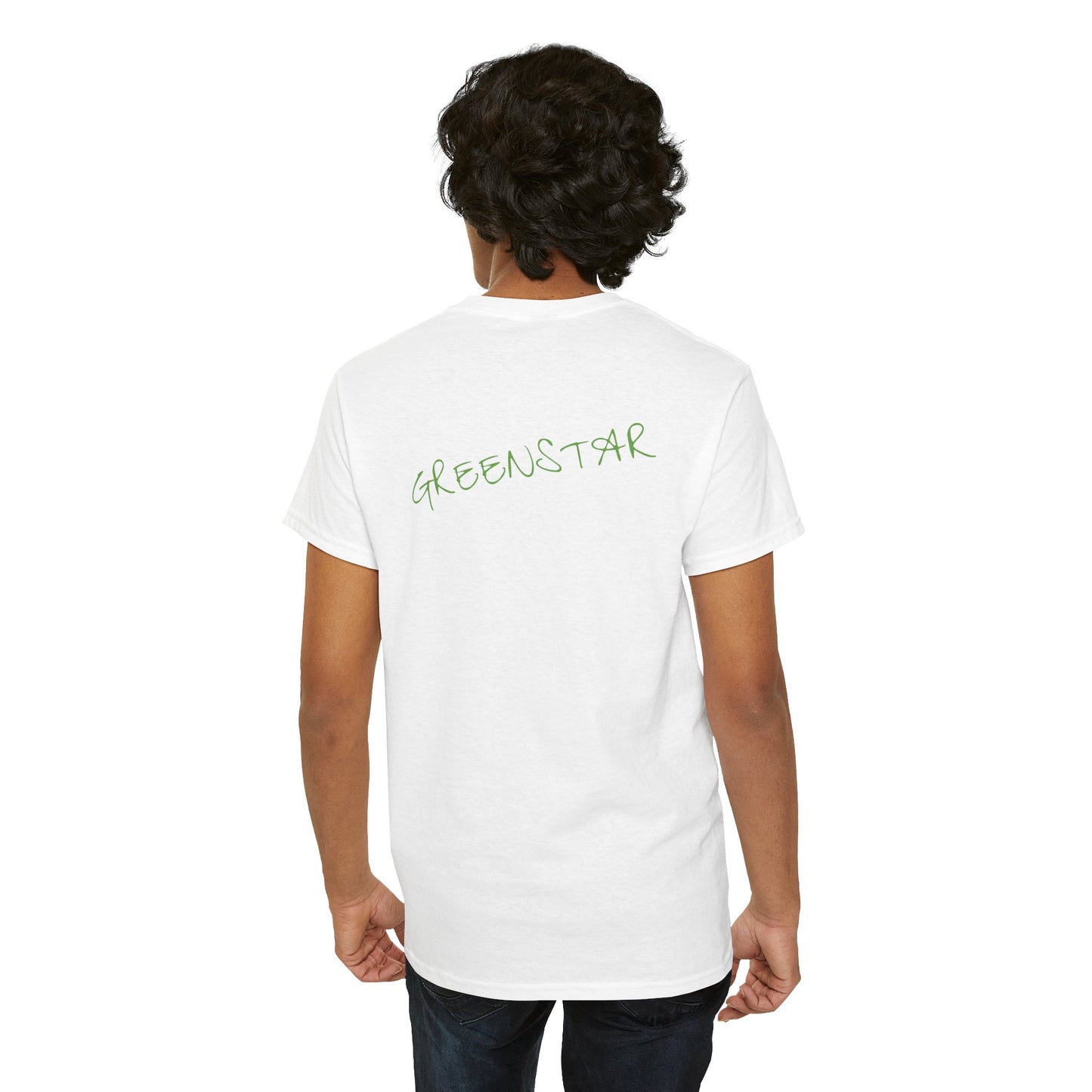 Starry Unisex Heavy Cotton Tee, Trendy Graphic Tee, Fun Casual Wear, Unique Gifts, Streetwear, Gender Neutral, Colorful Style