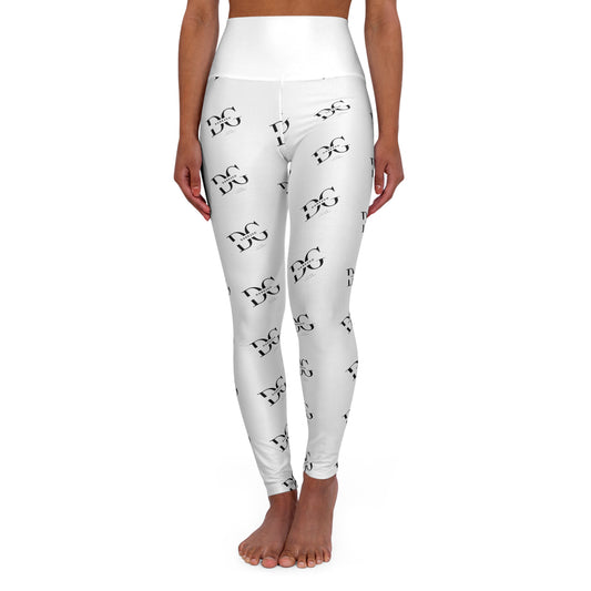Stylish High Waisted Yoga Leggings, Trendy Workout Leggings, Fitness Apparel, Activewear, Athleisure Pants, Gift for Yoga Lovers