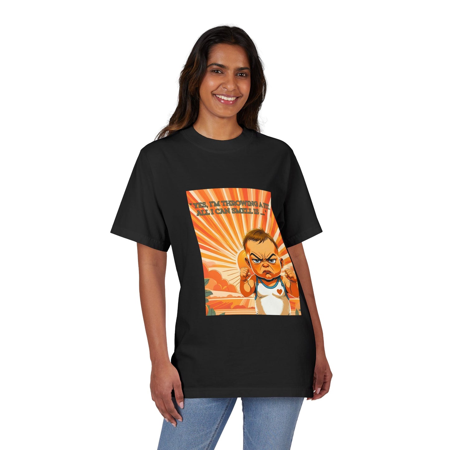 Bold Graphic Unisex Tee - Perfect for Gift, Casual Wear, Humor Shirt, Baby Shower, Birthday