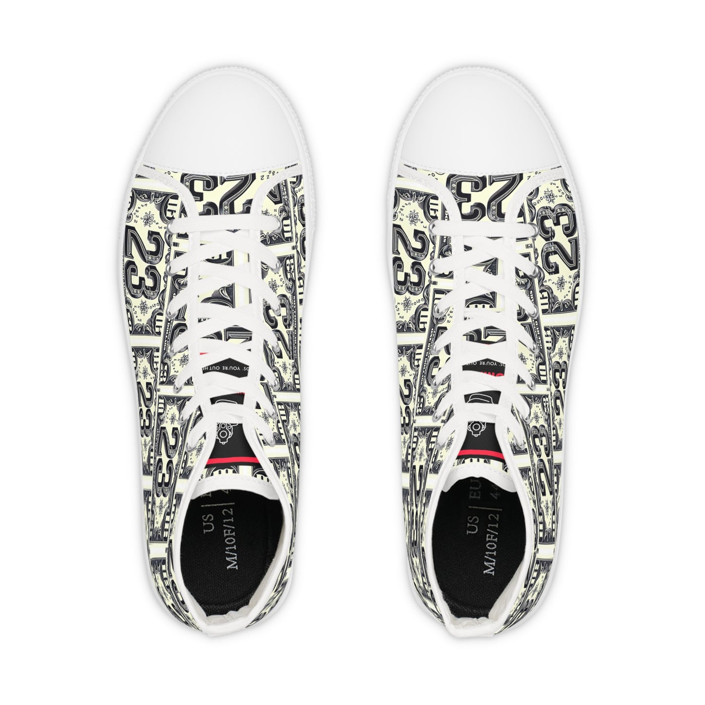 High Top Sneakers - Urban Style Hip Hop Streetwear for Men