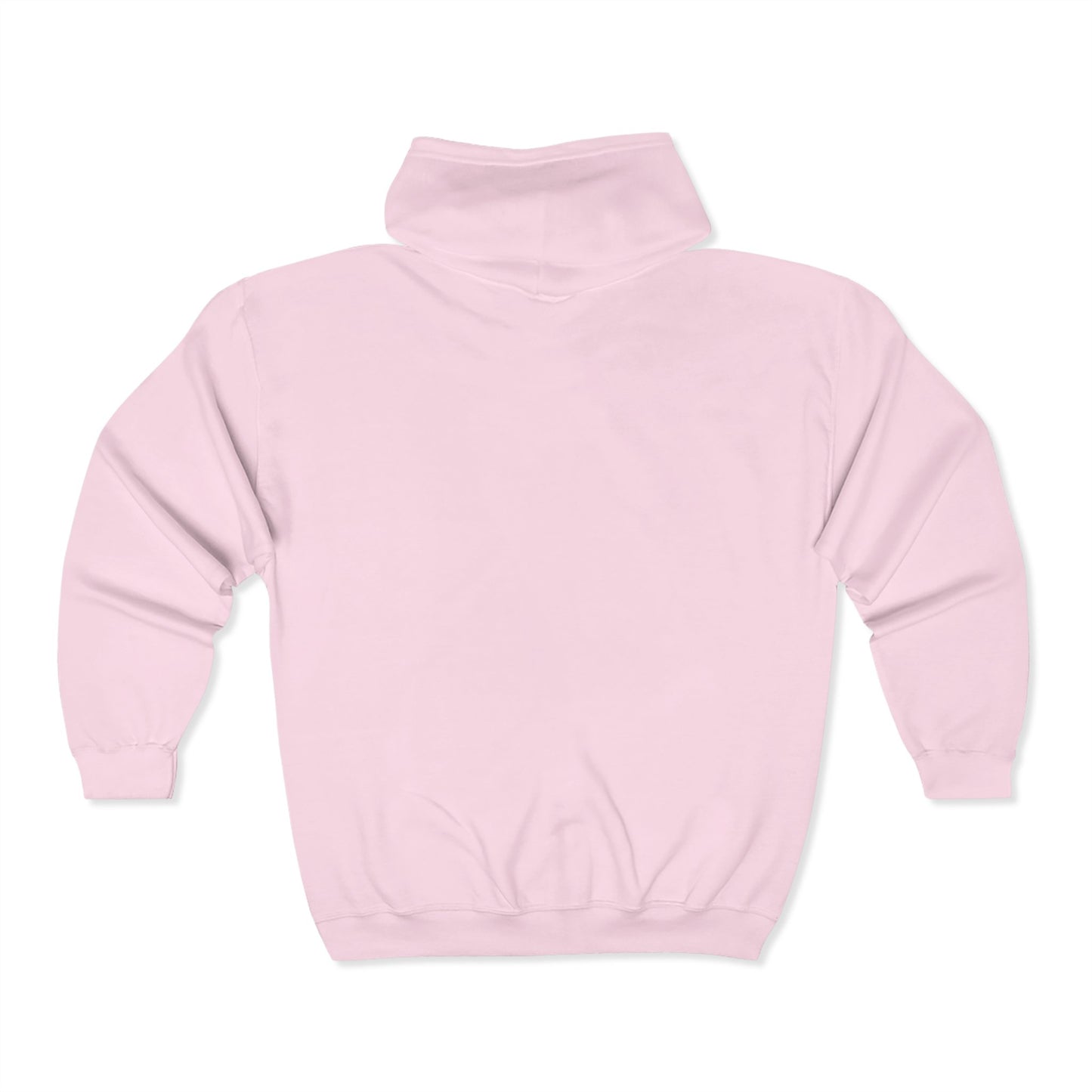 Cozy Unisex Full Zip Hoodie -Embroidered, Perfect for Everyday Wear, Gifts, Casual Style, Gym, Lounge, and Layering