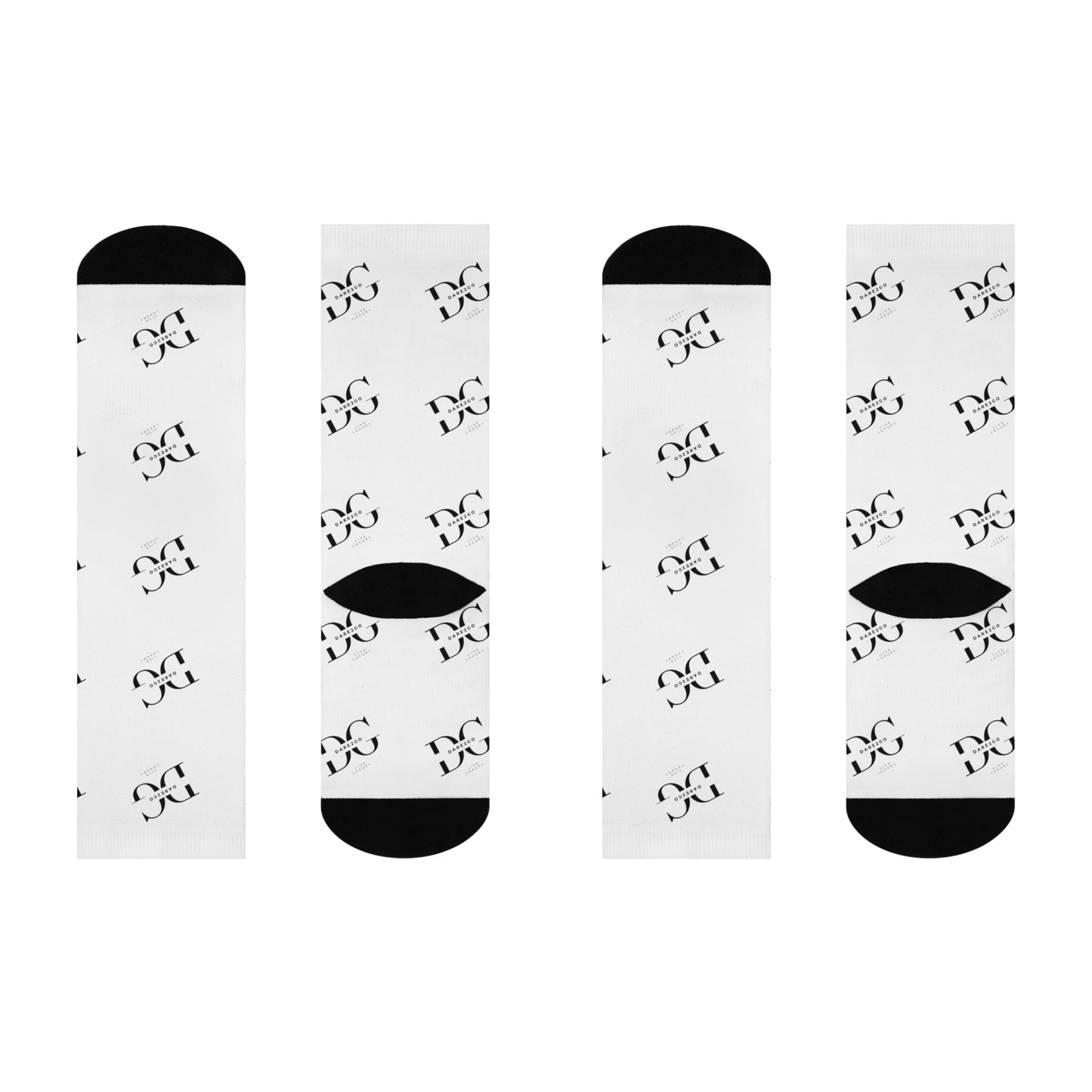 Stylish Cushioned Crew Socks - Cozy Footwear for Casual Days, Perfect for Gifting, Lounging, Running, Holidays, and Everyday Wear!
