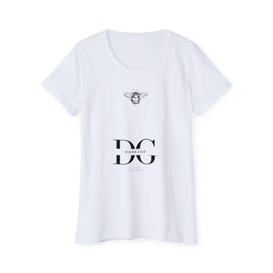 Organic Tee | Eco-Friendly Fashion, Stylish Bee Print, Casual Wear, Gift for Her, Summer Outfit, Nature Lover's Apparel