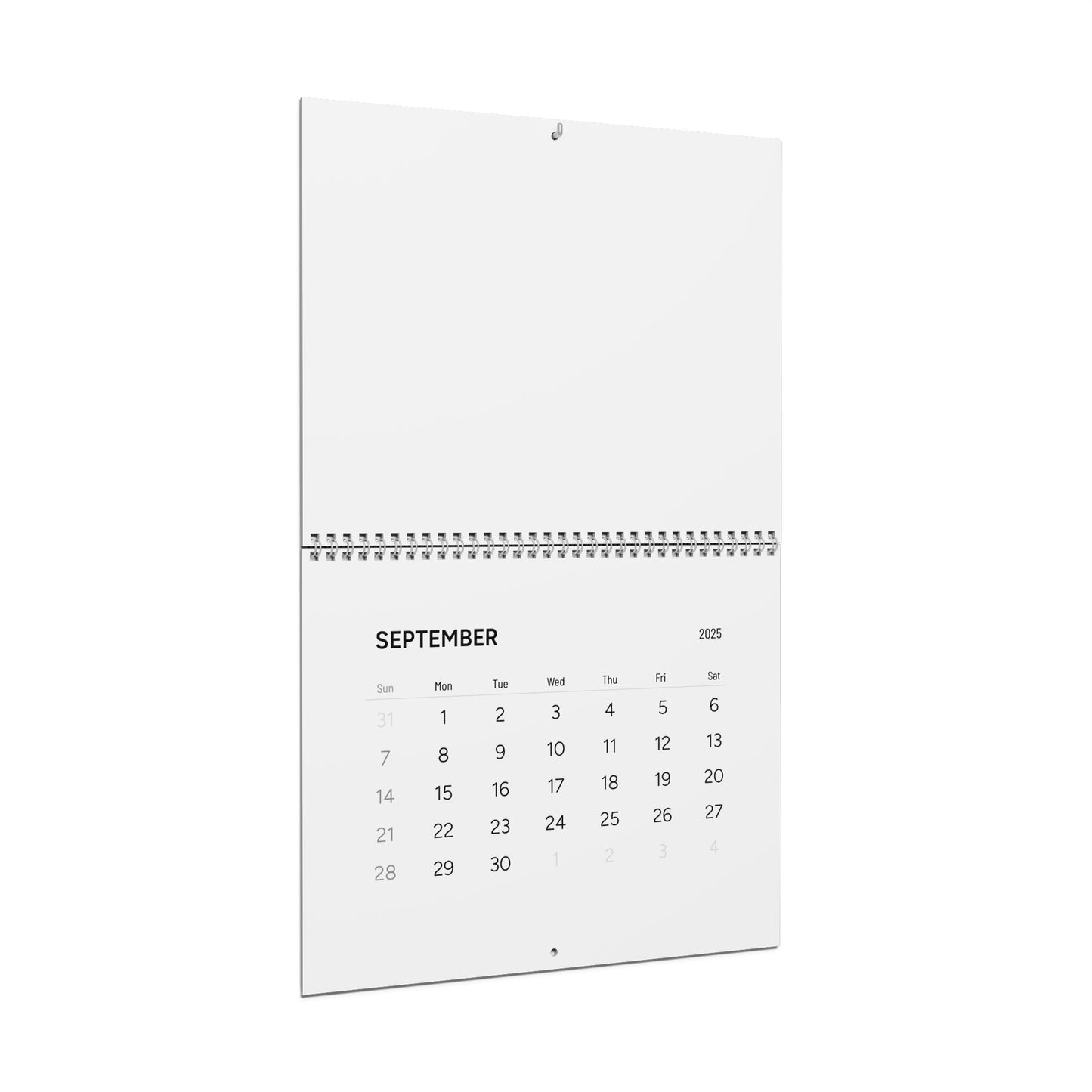 Minimalist 2025 Wall Calendar, Yearly Planner, Home Organization Tool, Gift for Students, Modern Decor, Office Supplies