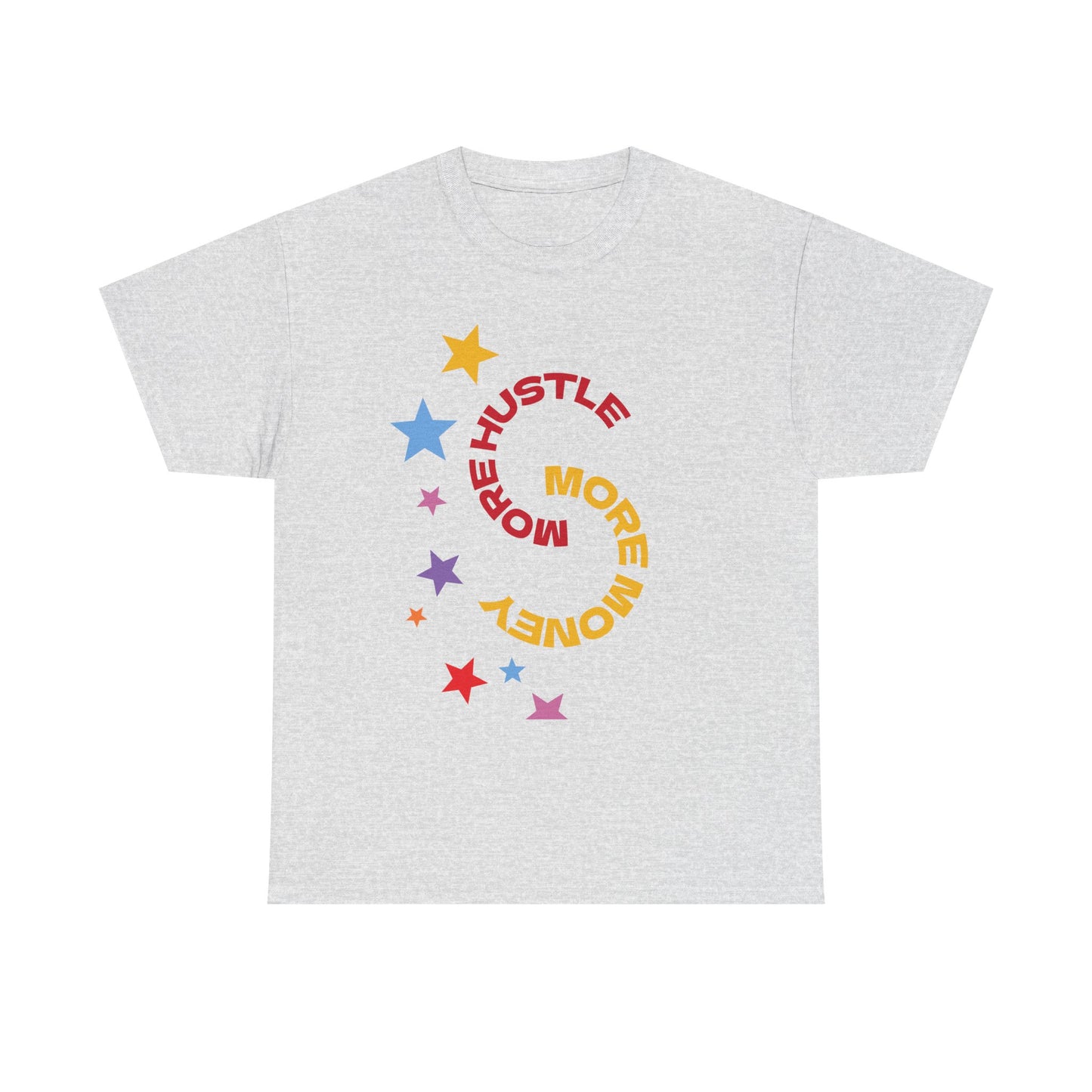 Supreme Hustle Tee for Dreamers, Unisex Heavy Cotton T-Shirt, Inspirational Gift, Career Goals, Fun Gift Idea, Everyday Wear